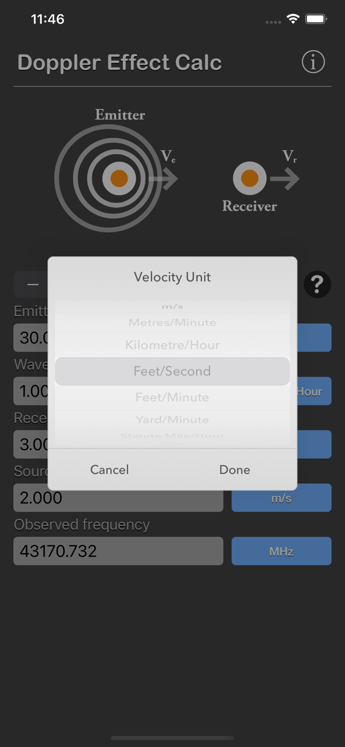Doppler Effect Calculator
