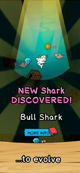 Game screenshot Shark Evolution - Clicker Game apk