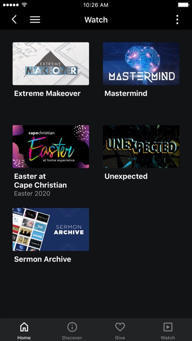 Cape Christian Church Screenshot