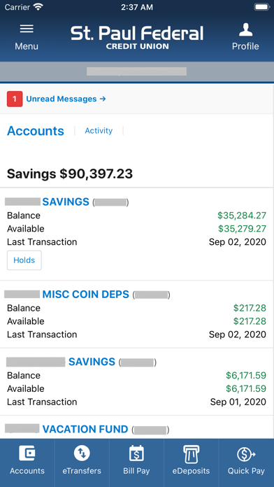 StPaulFed Screenshot