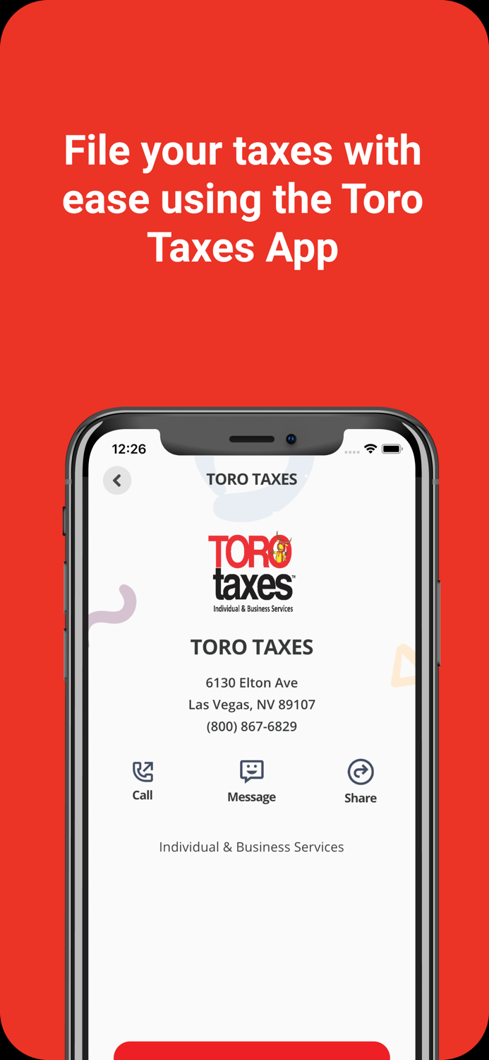 Toro Taxes