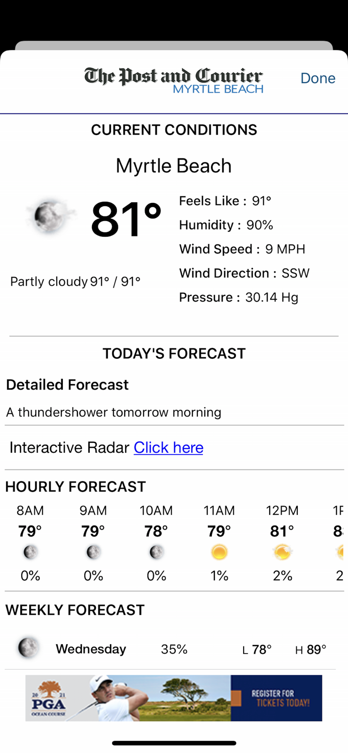 Post and Courier Myrtle Beach