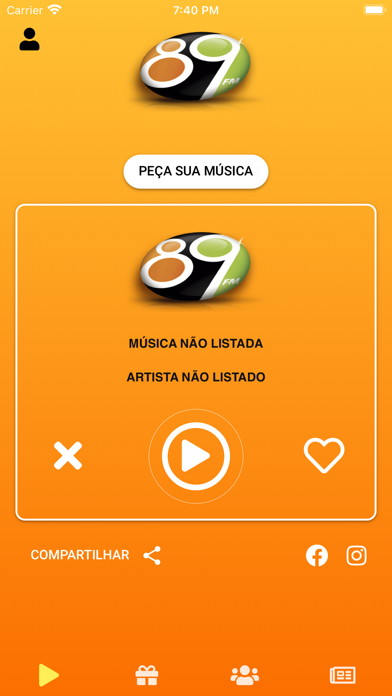 89 FM Joinville Screenshot
