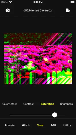 Game screenshot Glitch Image Generator hack