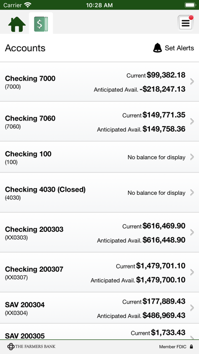 The Farmers Bank Business Screenshot