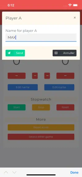 Game screenshot BT Scoreboard apk