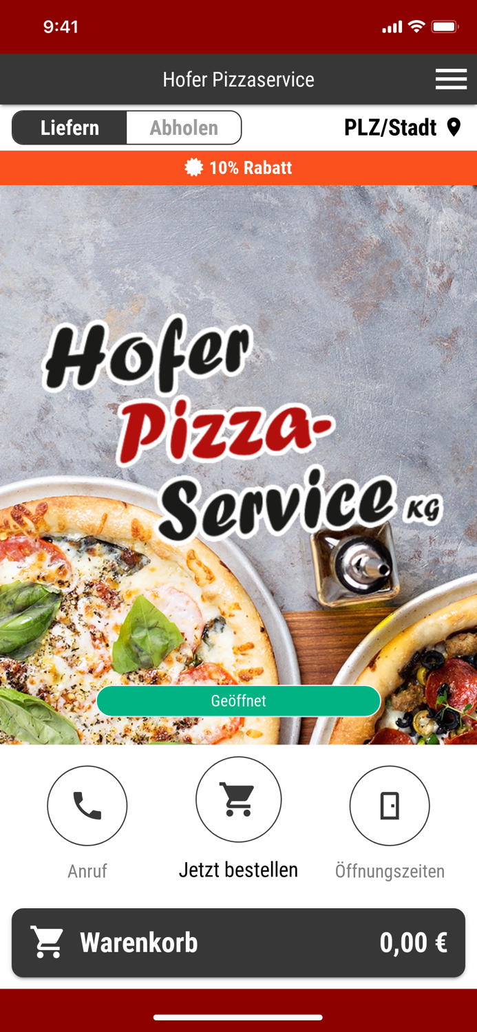 Hofer Pizzaservice