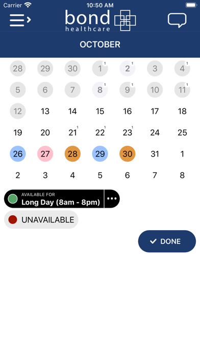 Bond Healthcare Screenshot