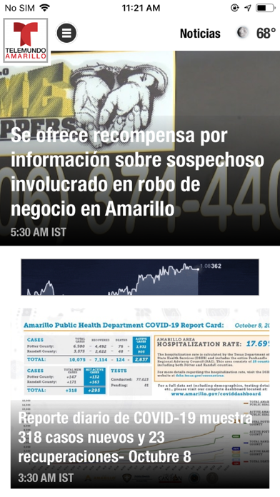 KEYU Telemundo Amarillo Screenshot