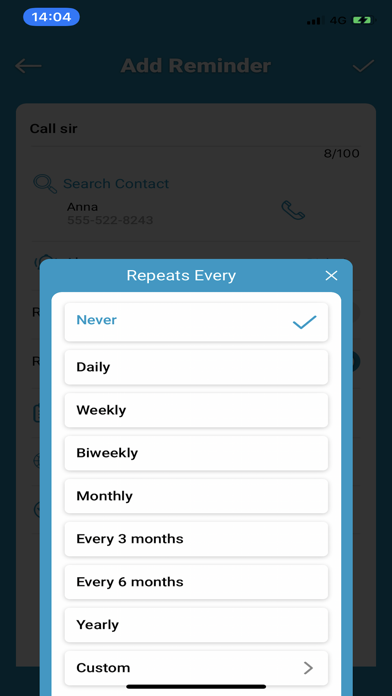 Screenshot 4 of Reminder Location App