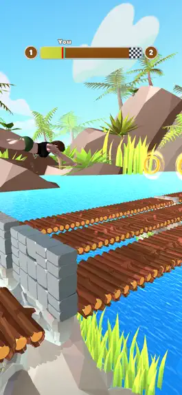 Game screenshot Bridge Jump 3D apk