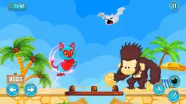 Game screenshot Super Hero Cat Adventure Game apk