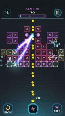 Game screenshot Neon Bricks : Legend balls mod apk