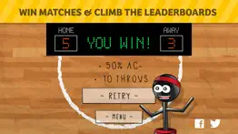 stickman 1-on-1 dodgeball iphone screenshot 3