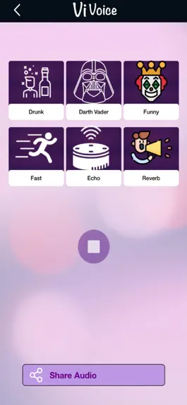 Game screenshot Преобразователь голоса Vivoice apk
