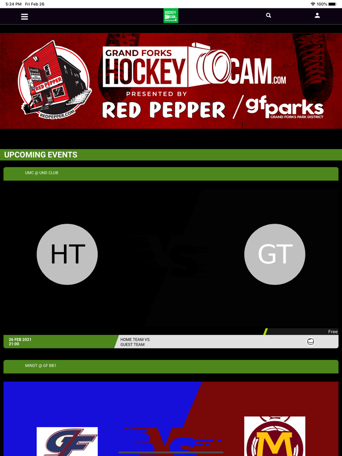 Grand Forks Hockey Cam