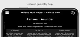 Game screenshot Aelisus Mud Helper apk