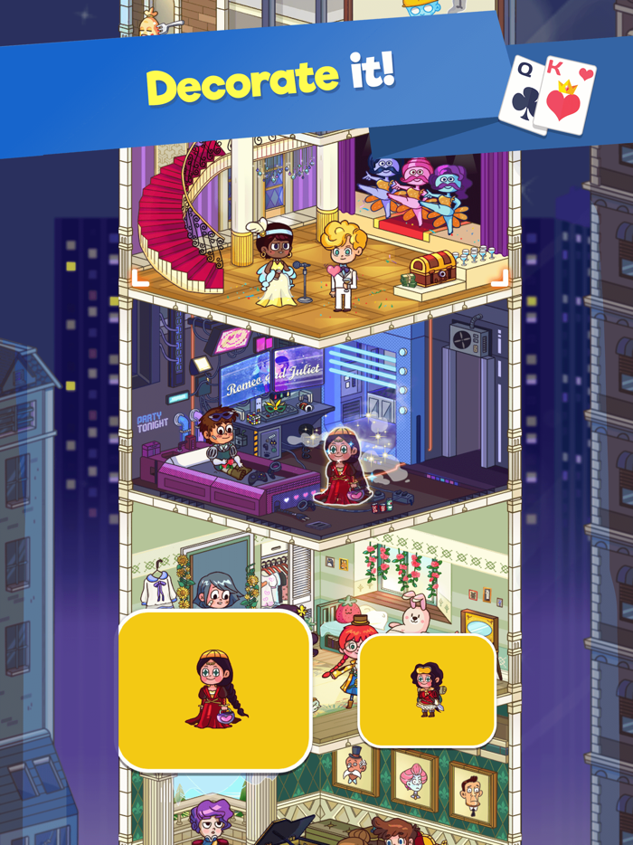 Theme Solitaire Tripeaks game