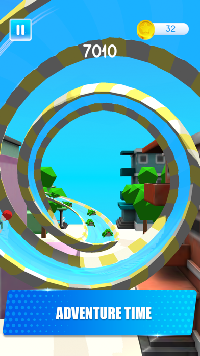 Fast Water 3D - Music Game Screenshot