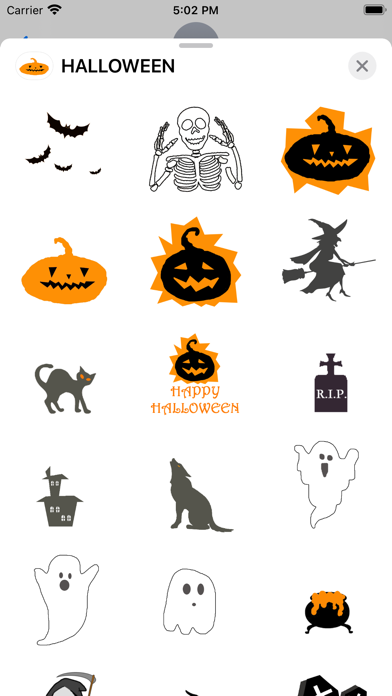 Screenshot #2 pour HALLOWEEN+ Sticker Pack