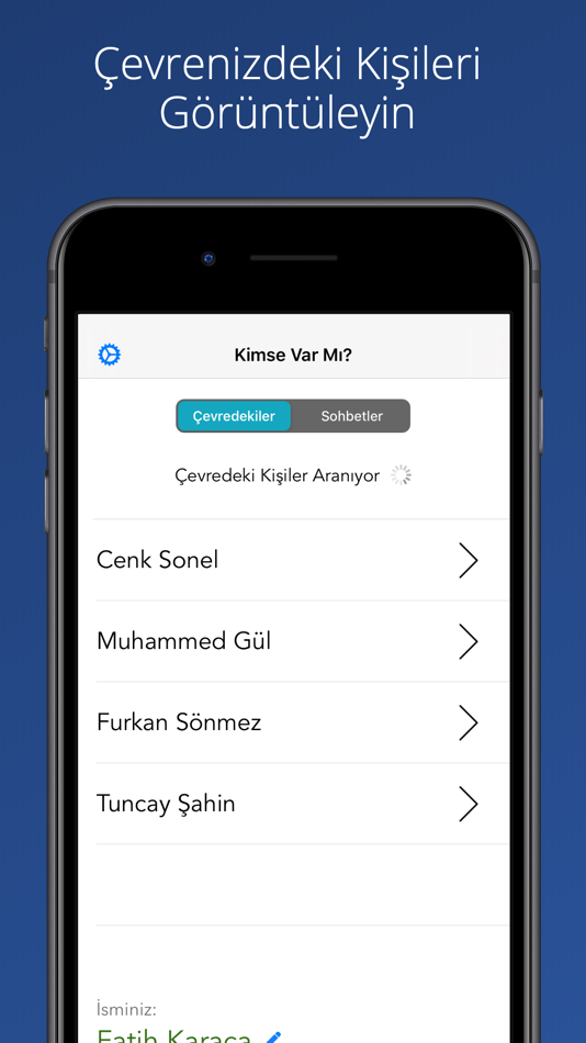 #1. Kimse Var Mı? (iOS) Podle: Muhammed Gul