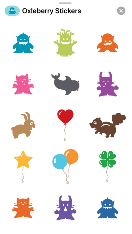 Oxleberry Stickers