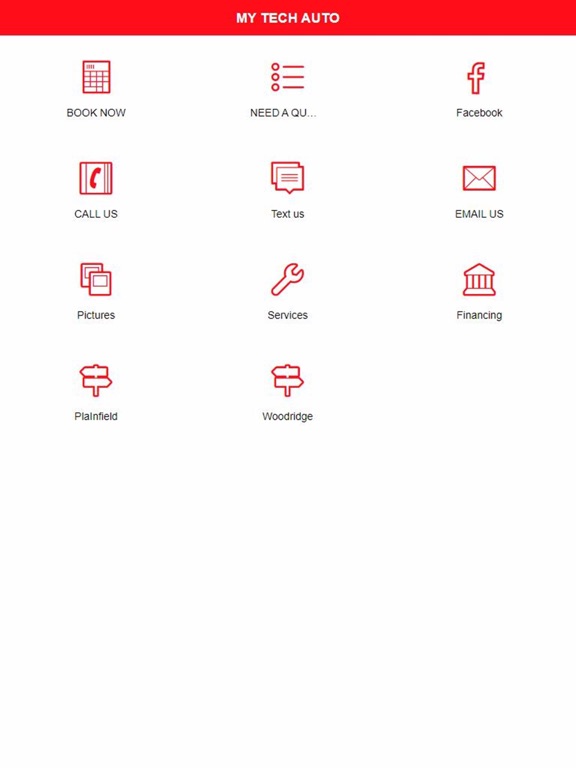MY TECH AUTO iPad screenshot 2 - Travel app