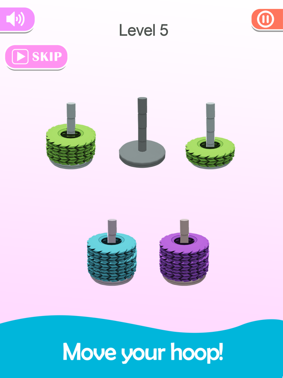 Screenshot #6 pour Stack Sort - Color Hoop