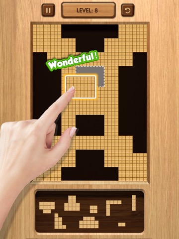 Wood Blast: Tap Remove Cubeのおすすめ画像2