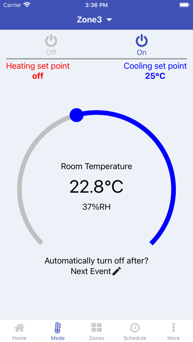 Smart Temp Inspire Touch Screenshot