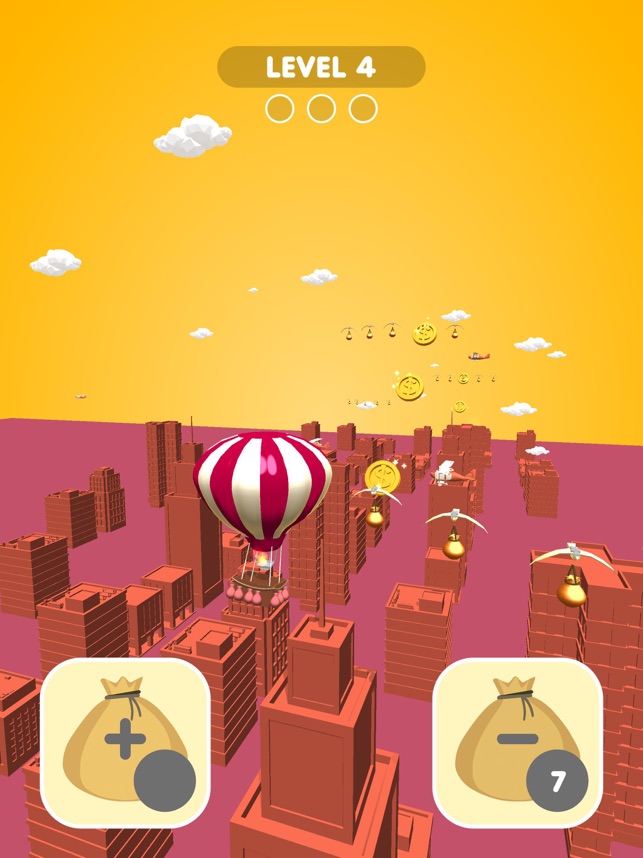 Balloon Rush!, game for IOS