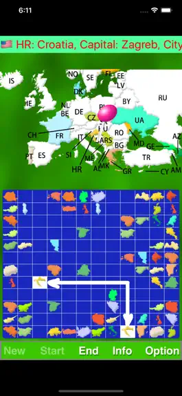 Game screenshot Map Solitaire Europe by SZY apk