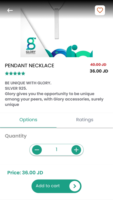 Glory Store Screenshot
