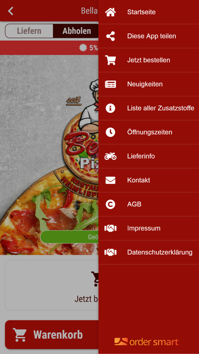 Bella Pizza Mannheim Screenshot