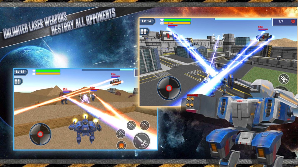 #2. Robot Strike 3D (iOS) 由: Hefei Souchong Technology Co., Ltd.