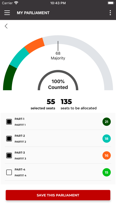 14F Catalonia´s Elections Screenshot