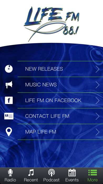 LIFE-FM Branson Screenshot