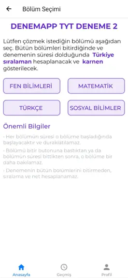 Game screenshot denemapp apk
