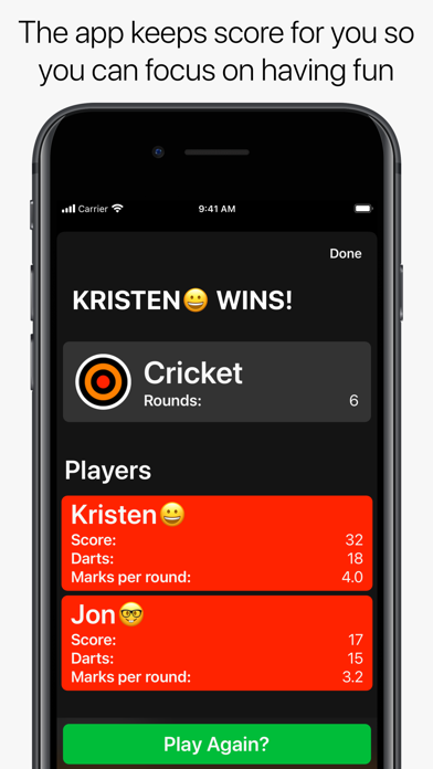 Dart Scoreboard Pro Screenshot