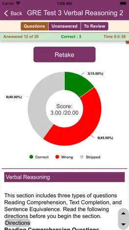 Game screenshot GRE Practice Model Tests hack