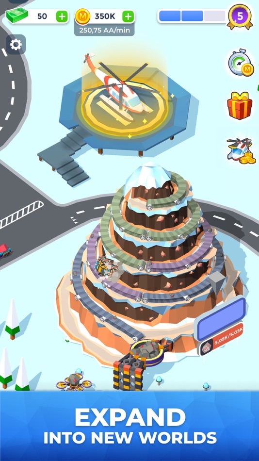 #3. Mining Inc. (iOS) 来自: Green Panda Games