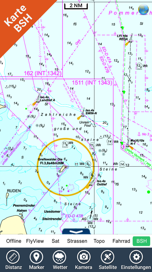 Germany HD GPS Nautical Chart - 5.6.1 - (iOS)