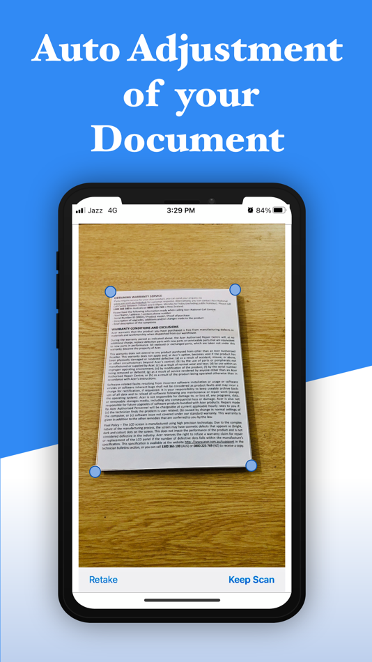 #2. Doc Scanner: Scan PDF Document (iOS) بواسطة: Asif Nadeem