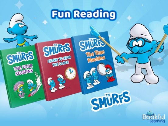 Screenshot #6 pour Bookful Learning: Smurfs Time