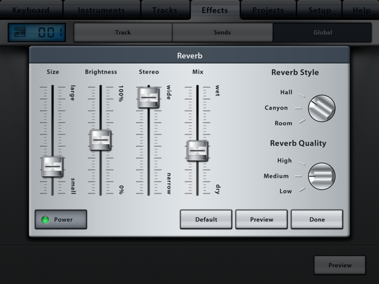 Music Studio iPad app afbeelding 7