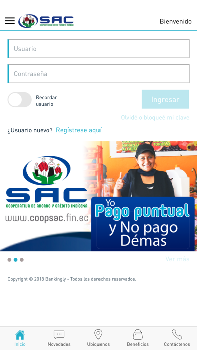 Sac Móvil Pro Screenshot