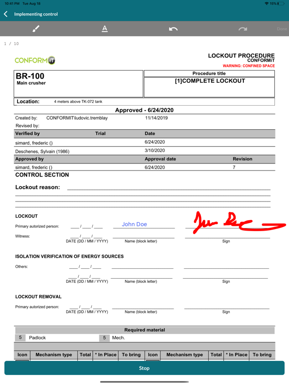 Screenshot #5 pour CONFORMiT Intervention