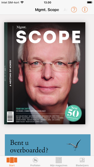 Management Scope Screenshot