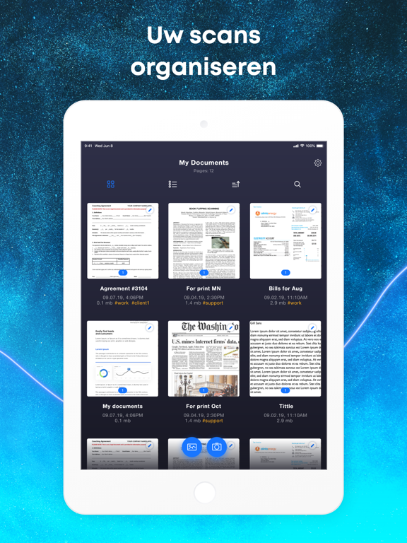 ScanMe - pdf-scanner app iPad app afbeelding 4