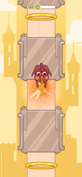 Game screenshot Jumping Chicken！ hack